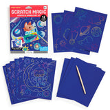 Mudpuppy Scratch Art Magic Kit - Galaxy