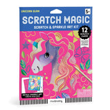 Mudpuppy Scratch Art Magic Kit - Unicorn Glam