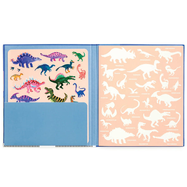 Mudpuppy Dinosaur Park Sticker Play Reusable Activity Set