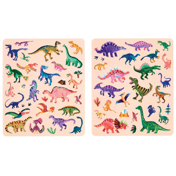 Mudpuppy Dinosaur Park Sticker Play Reusable Activity Set