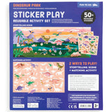 Mudpuppy Dinosaur Park Sticker Play Reusable Activity Set