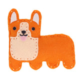 Petit Collage Pocket Pet Mini Craft Kit - Corgi Dog