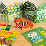 Petit Collage Mosaic Sticker Activity Set - Animal Friends