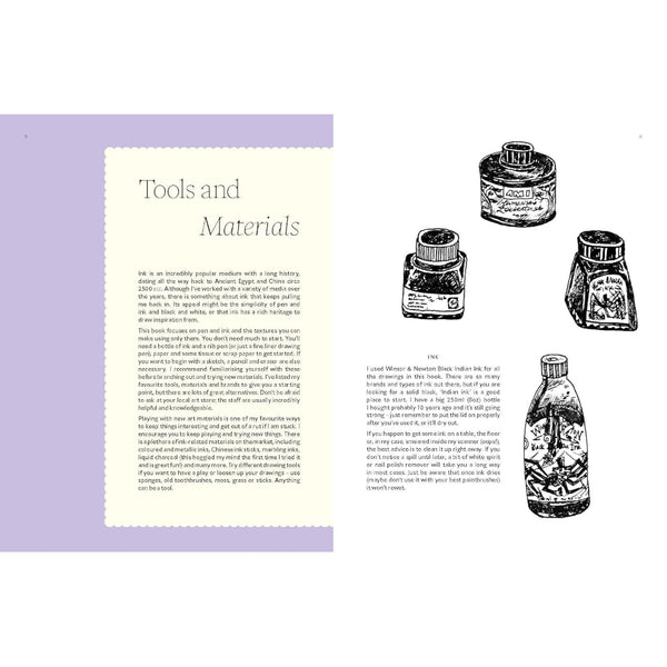 Quadrille 15-minute Art Pen and Ink: Learn to Draw with Pen and Ink in Six Steps or Less