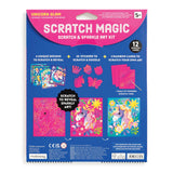Mudpuppy Scratch Art Magic Kit - Unicorn Glam