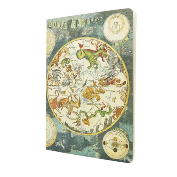 Paperblanks Lined Cahier, A4 - Celestial Planisphere