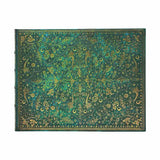 Paperblanks Lined Guestbook - Emerald Flower
