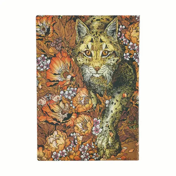 Paperblanks Flexis Lined Journal, Midi - Lynx Rising