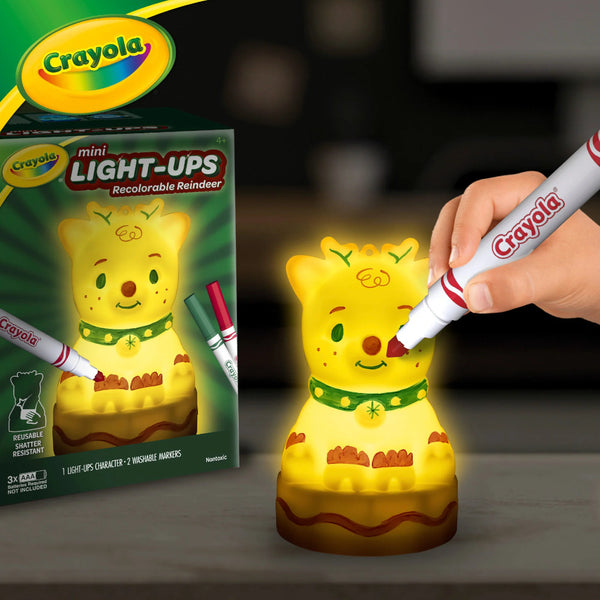 Crayola Light-Ups Mini Recolourable Reindeer