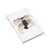 Oscardo Kenojuak Ashevak Owl's Bouquet Artist Hardcover Notebook, Lined