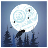 Indigenous Collection Lunch Napkins 20pk Mark Preston: Raven Moon