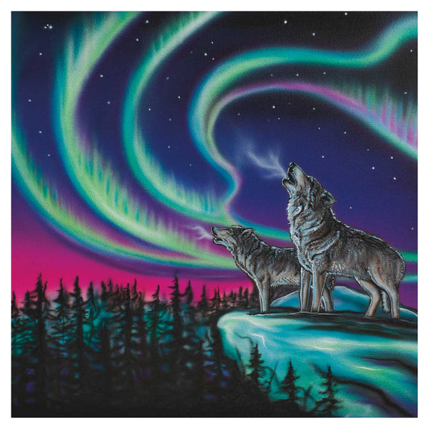 Indigenous Collection Lunch Napkins 20pk Amy Keller-Rempp: Sky Dance Wolf Song