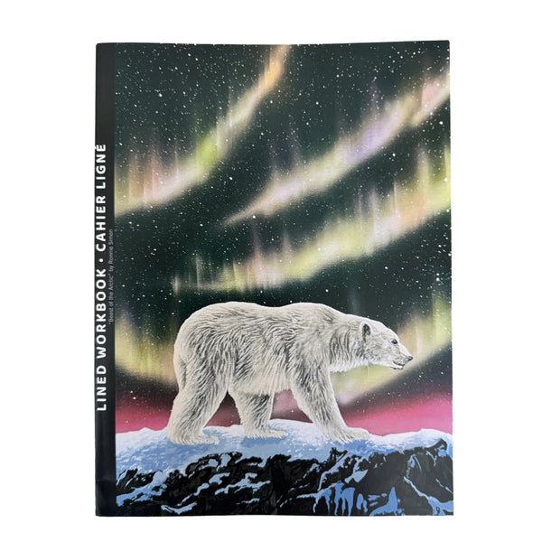 Indigenous Collection Lined Notebook 8.5x11" - Ronnie Simon: Beast of the Arctic