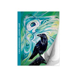 Indigenous Collection Lined Notebook 8.5x11" - Carla Joseph: Raven's Spirit