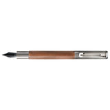 Monteverde Ritma Fountain Pen, Fine Nib - Walnut