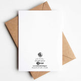 Mountain Mornings Greeting Card - Stay Wild and Free, Blank Inside
