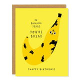 Badger & Burke Birthday Greeting Card - Banana Bread
