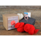 The General Bean Needle Felting Kit - Mushroom Ornament