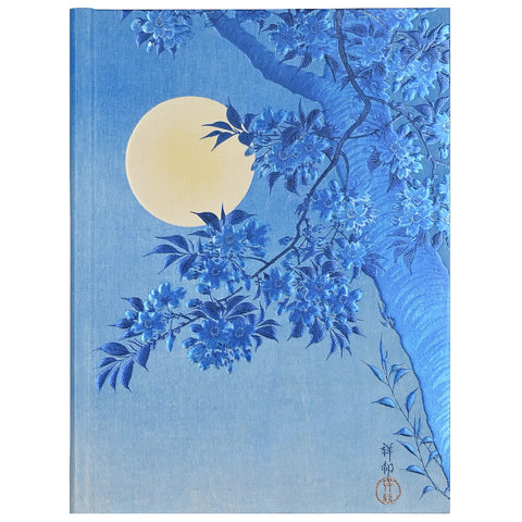 Peter Pauper Press Journal, Large - Moonlit Cherry Blossoms