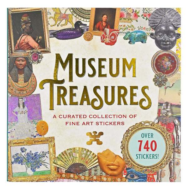 Peter Pauper Press Sticker Book - Museum Treasures