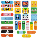 Kikkerland Kidoki Ouchy Friends Adhesive Bandages 45pk Assorted