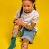 Kikkerland Kidoki Ouchy Friends Adhesive Bandages 45pk Assorted