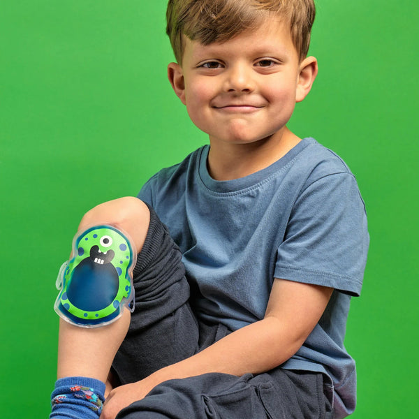 Kikkerland Kidoki Oopsie Monster Hot & Cold Pack, Assorted