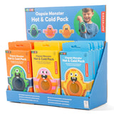 Kikkerland Kidoki Oopsie Monster Hot & Cold Pack, Assorted
