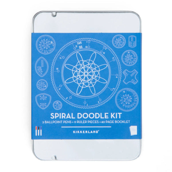 Kikkerland Spiral Doodle Kit