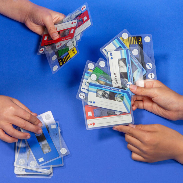 Kikkerland Cassette Playing Cards