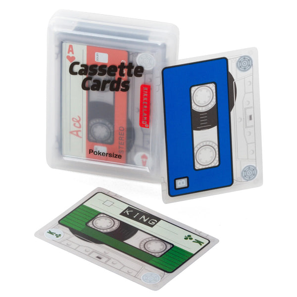 Kikkerland Cassette Playing Cards