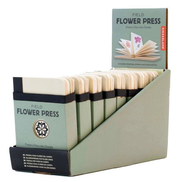 Kikkerland Field Flower Press
