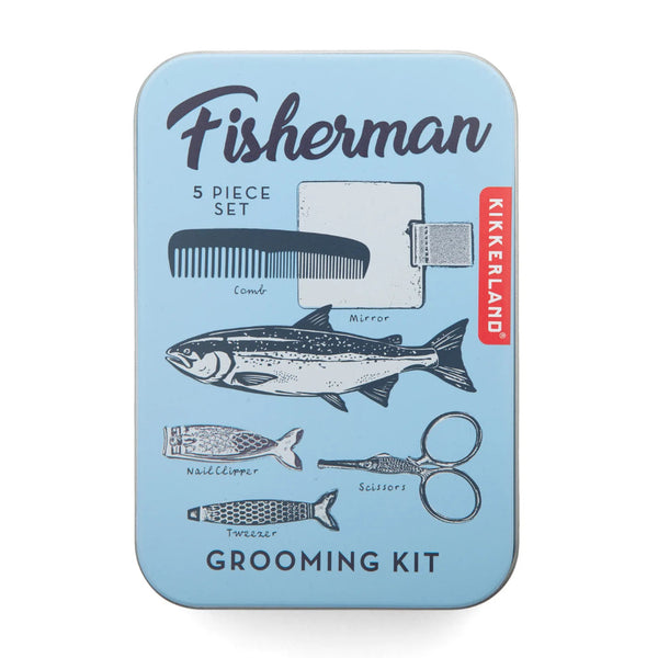 Kikkerland Fisherman Grooming Kit