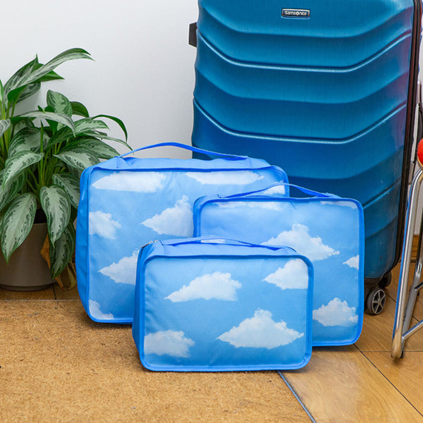 Kikkerland Cloud Fabric Packing Cubes