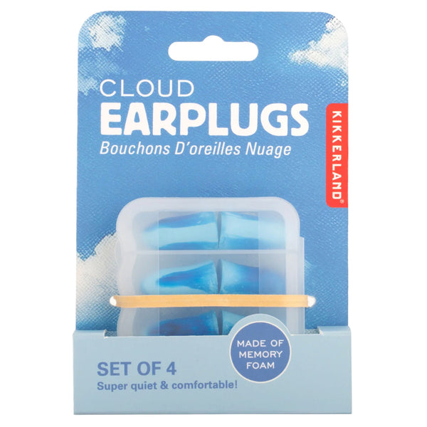 Kikkerland Cloud Ear Plugs 8pk