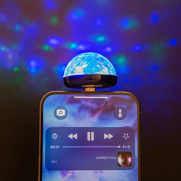 Kikkerland Phone Disco Light