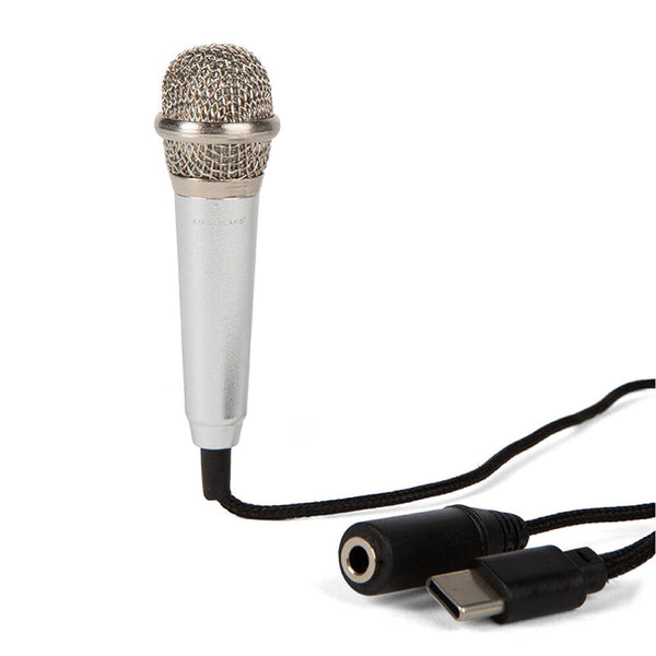 Kikkerland Plug & Play Mini Microphone