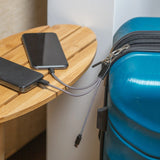 Kikkerland 3-in-1 Charging Cables Keyring