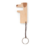 Kikkerland Pup Phone Stand Keychain