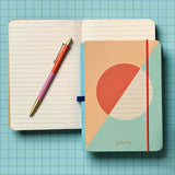 Kikkerland Inkerie Mini Notebook & Pen Set, Lined