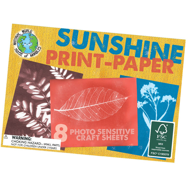 House of Marbles Sunshine Solar Print Paper 8pk