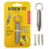 Kikkerland Screw It! Keychain Screwdriver