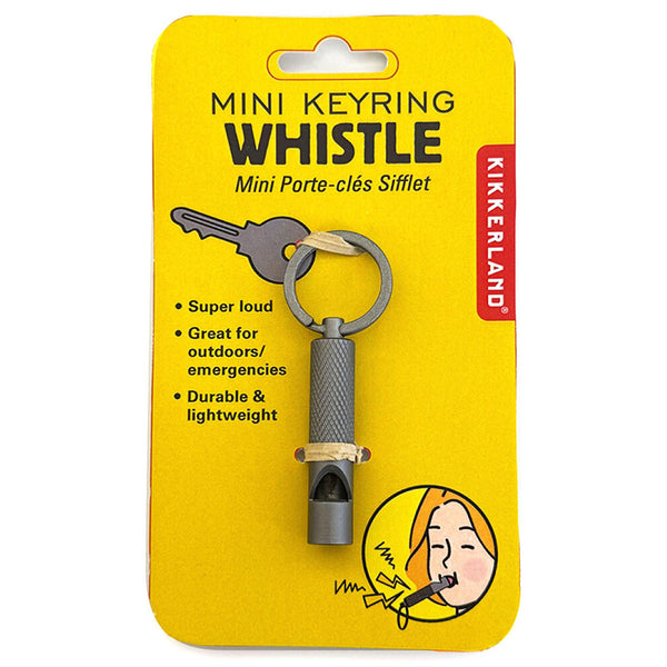 Kikkerland Mini Keyring Whistle