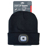 Kikkerland Rechargeable Light Up Beanie