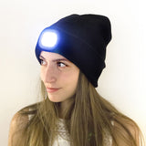 Kikkerland Rechargeable Light Up Beanie