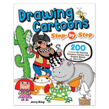 Drawing Cartoons Step-by-Step Instruction Book by Jerry King