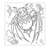 Creepy Curiosities Colouring Book by Lois Goody