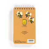 Blue Q Blank 3" x 5" Top-Coil Notebook - Silly Dumb Shit