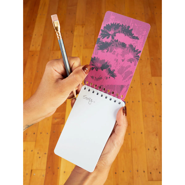 Blue Q Blank 3" x 5" Top-Coil Notebook - Sorry For Being Rude