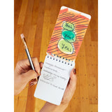 Blue Q Blank 3" x 5" Top-Coil Notebook - The Art Of Procrastination